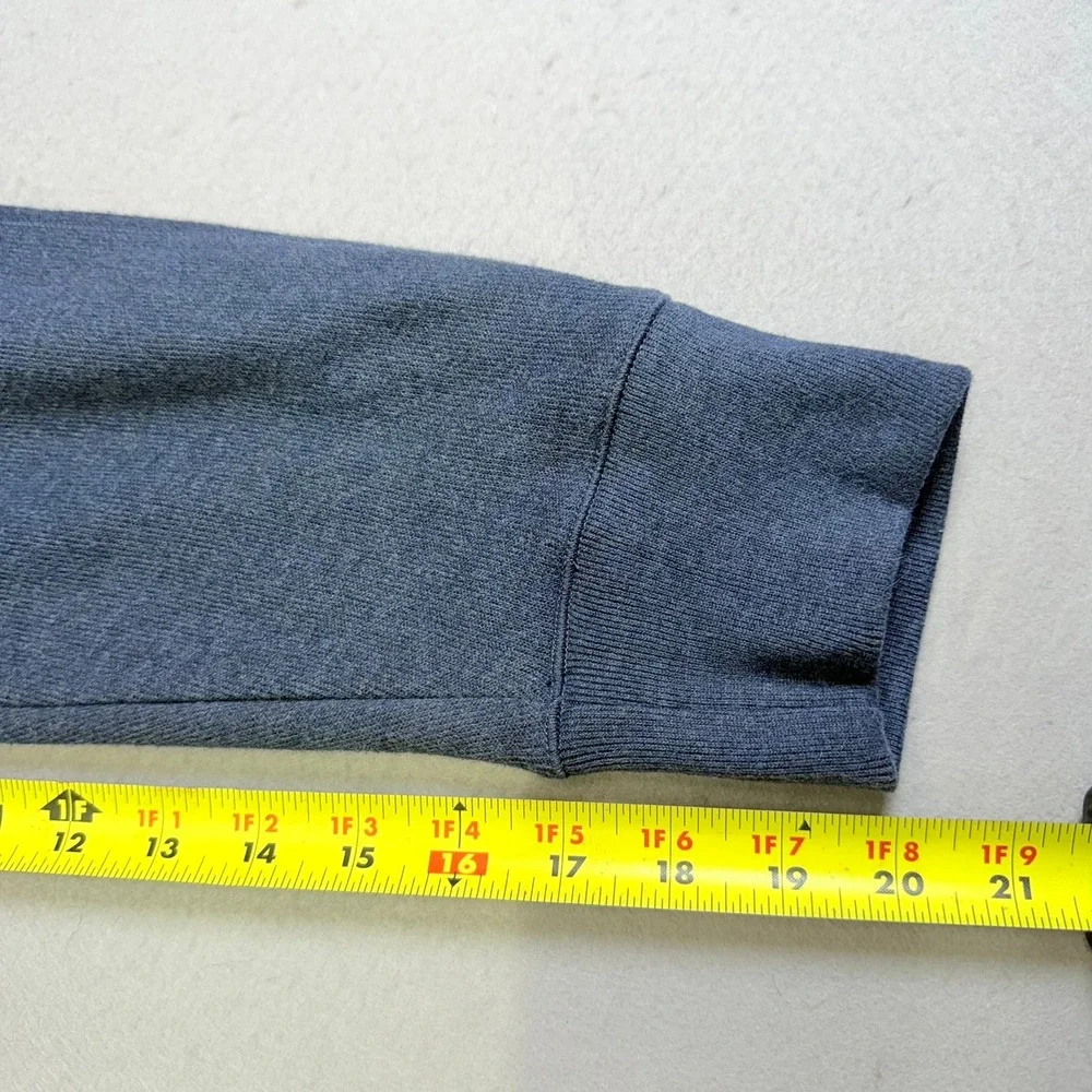Polo Ralph Lauren Sweatshirt Mens XL Blue Full Zip Performance Mock Neck Jacket